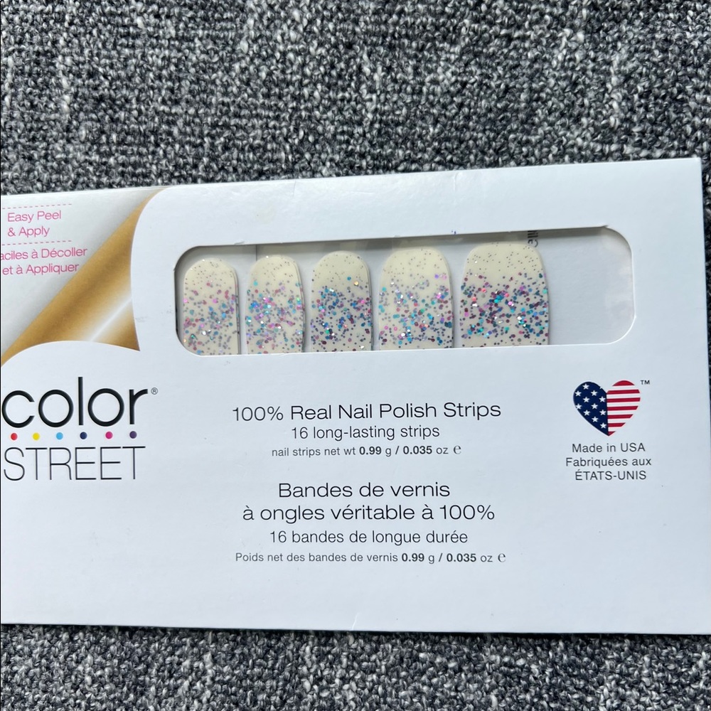 ColorStreet nails-less bitter more glitter